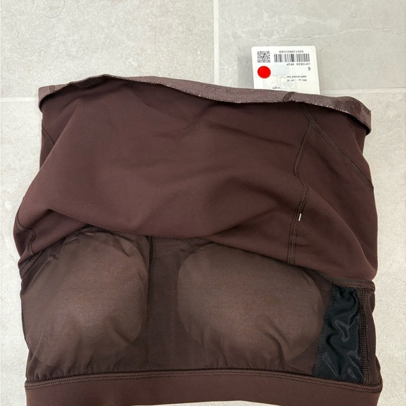 Lululemon Align High Neck Tank Crop Nulu  in Radiant Foil French Press Size 6 - Picture 6 of 11